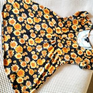 Sunflower plus size dress